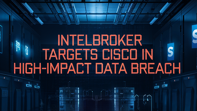 IntelBroker Targets Cisco in High-Impact Data Breach