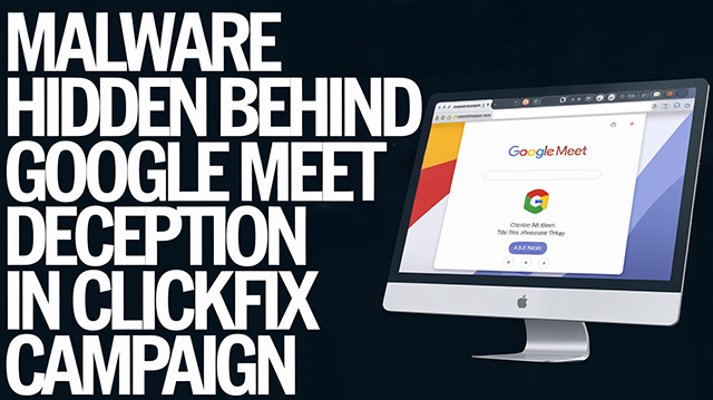 Malware Hidden Behind Google Meet Deception in ClickFix Campaign