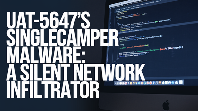 UAT-5647’s SingleCamper Malware: A Silent Network Infiltrator