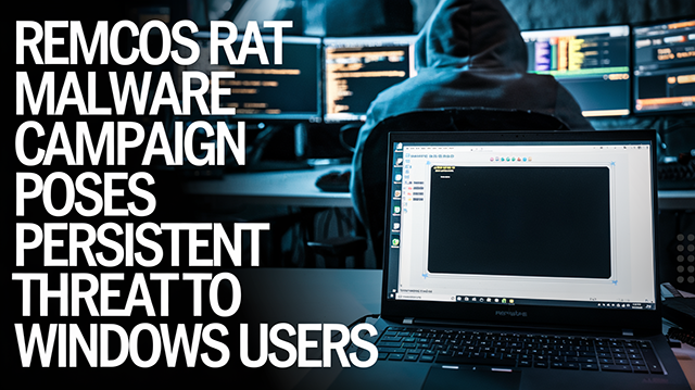 Remcos RAT Malware Campaign Poses Persistent Threat to Windows Users