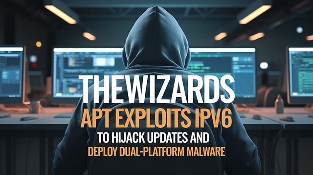 TheWizards APT Exploits IPv6 to Hijack Updates and Deploy Dual-Platform Malware