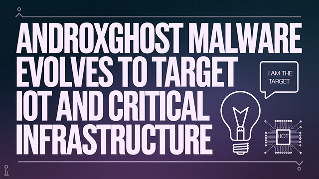 AndroxGh0st Malware Evolves to Target IoT and Critical Infrastructure