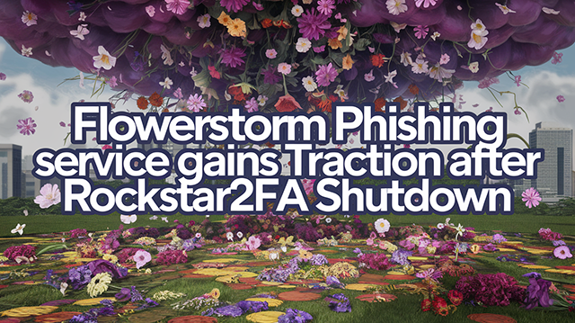 FlowerStorm Phishing Service Gains Traction After Rockstar2FA Shutdown