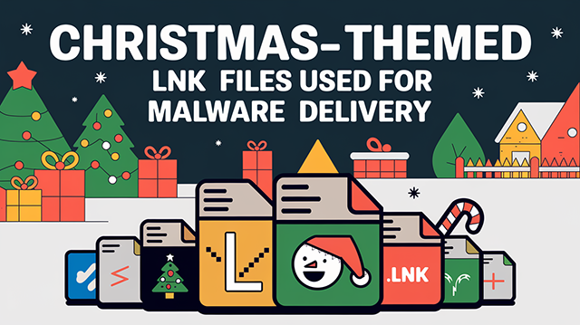 Christmas-Themed LNK Files Used for Malware Delivery