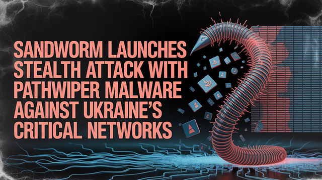 Sandworm Launches Stealth Attack with PathWiper Malware Against Ukraine’s Critical Networks