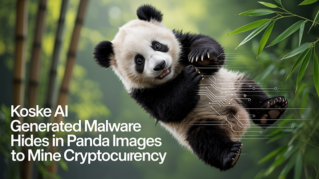Koske AI generated malware hides in panda images to mine cryptocurrency