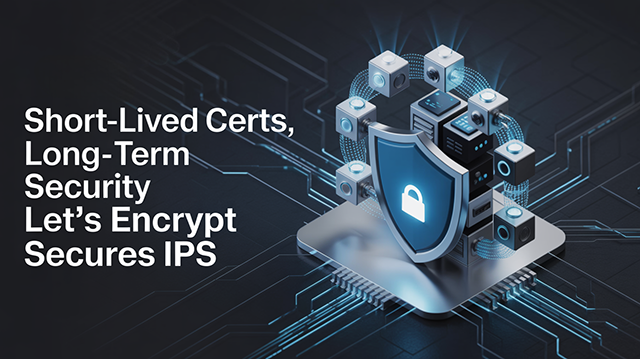Short-Lived Certs, Long-Term Security Let's Encrypt Secures IPs