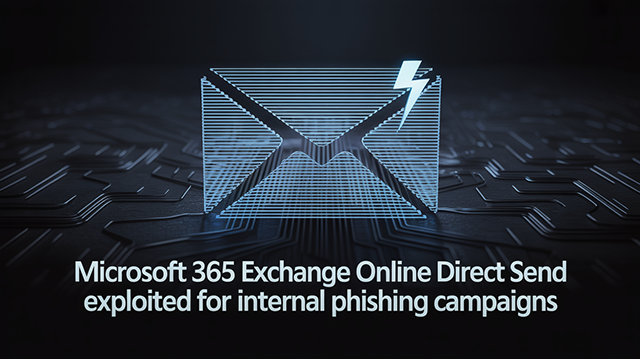 Microsoft 365 Exchange Online Direct Send exploited for internal phishing campaigns