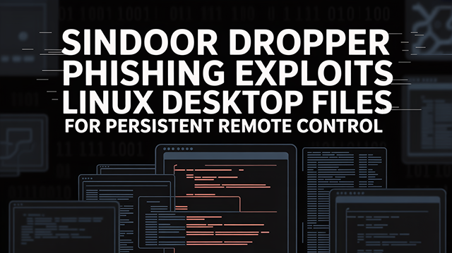 Sindoor Dropper Phishing Exploits Linux Desktop Files for Persistent Remote Control