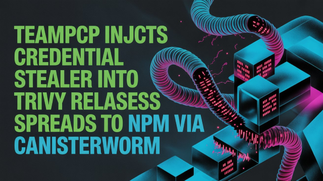 TeamPCP Injects Credential Stealer Into Trivy Releases and Spreads to npm via CanisterWorm