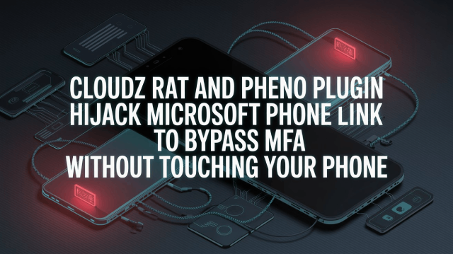 CloudZ RAT and Pheno Plugin Hijack Microsoft Phone Link to Bypass MFA Without Touching Your Phone